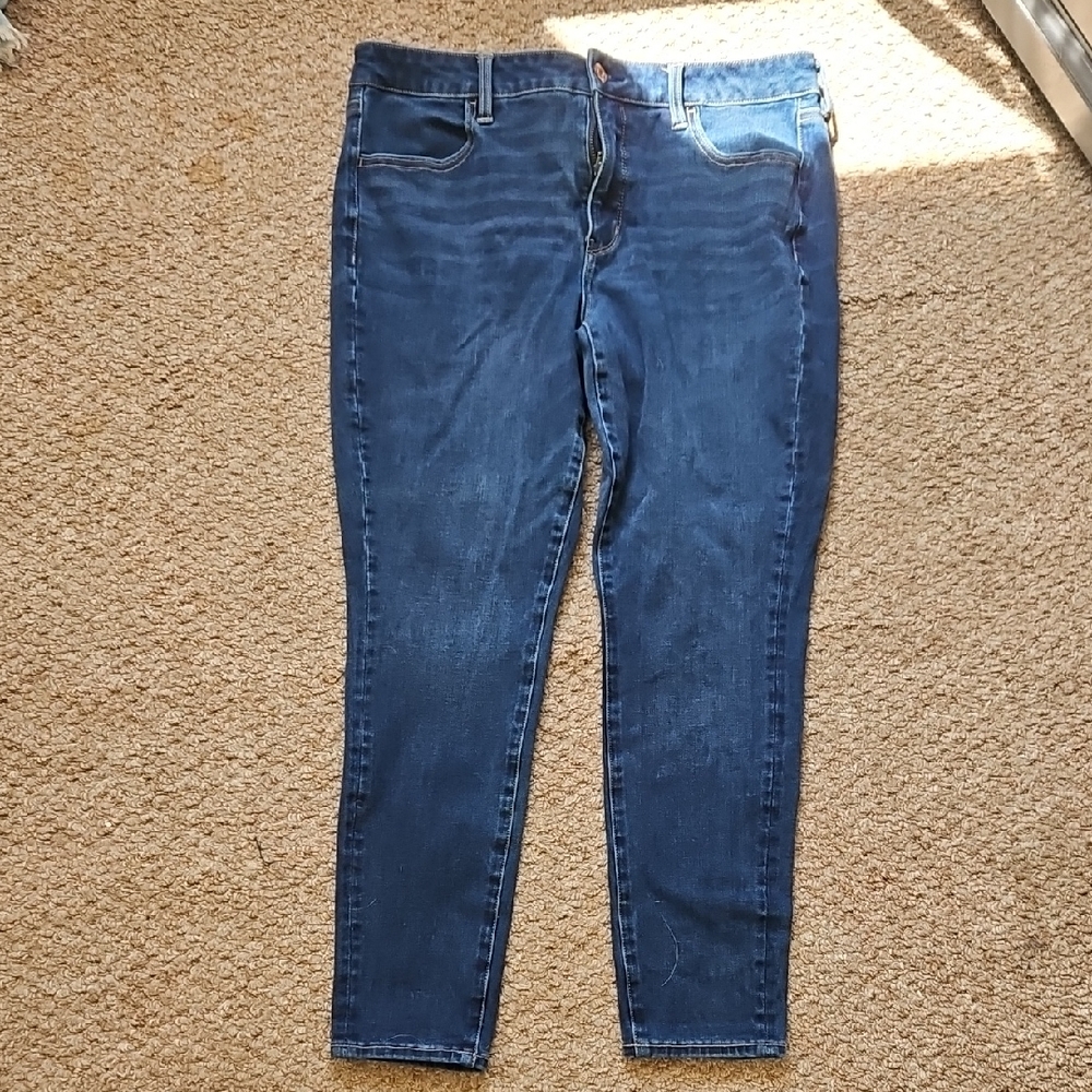 American Eagle Outfitters Dark Blue Skinny Jeans